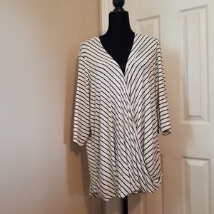 3X Striped Top Brand New